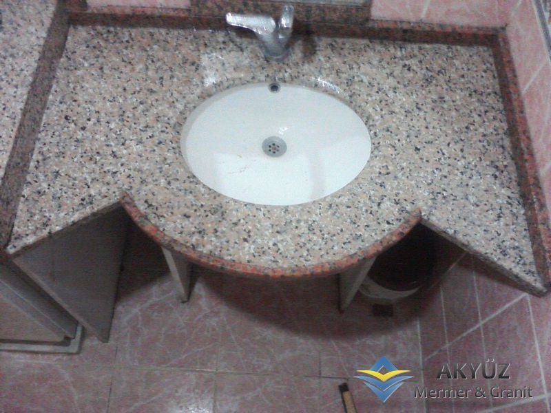 Granit Banyo Tezgahı Uygulamaları – Ankara Tezgah uygulama görseli 4